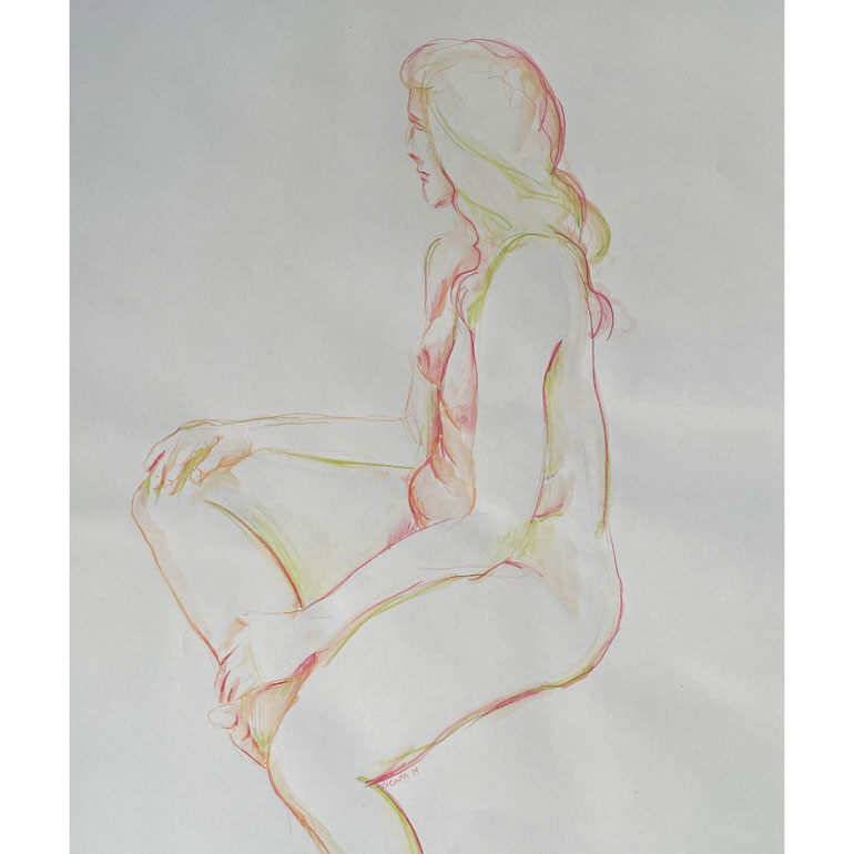 #GlendaMarkwellArt Shell 1