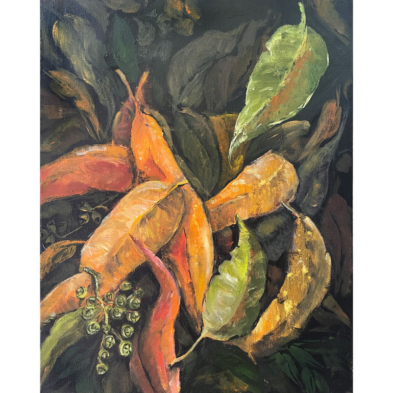 #GlendaMarkwellArt The Leaves