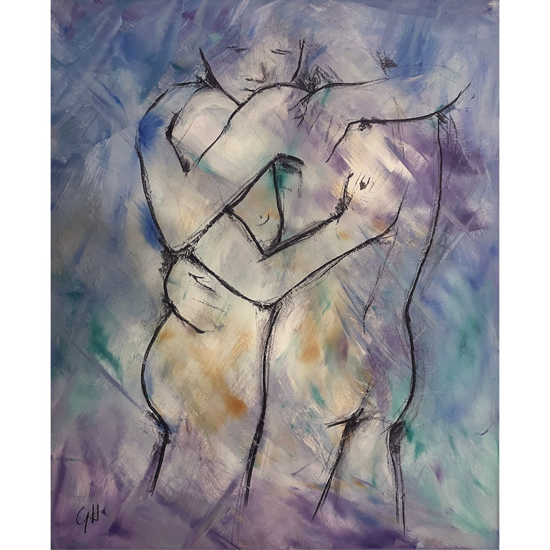 #GlendaMarkwellArt The Couple